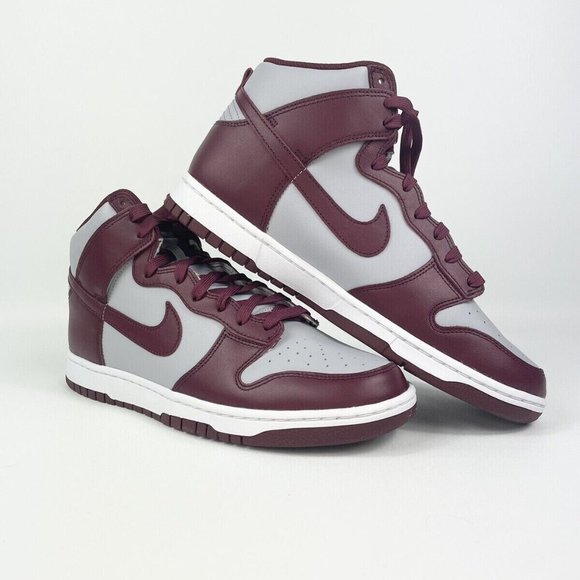 NIKE DUNK HI RETRO DARK BEETROOT MEN'S SIZE 11.5 - DD1399-600 NEW IN BOX - Picture 2 of 6